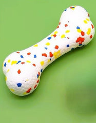 PETZ R US Chew Bone for Dogs Ð Durable, Non-Toxic Chew Toy for Play, Teething Relief, and Promoting Healthy Teeth and Gums-White