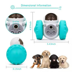 PETZ R US Dog Food Dispenser Toy Ð Electronic Interactive Toy for Dogs, Food Dispensing, Exercise & Play, Promotes Mental Stimulation and Healthy Eating