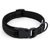 PETZ R US Reflective Nylon Dog Collar Ð Stylish, Durable, and Built for Safety