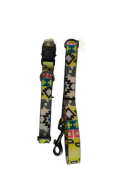 PETZ R US Neoprene Dog Collar with Leash Set Ð Durable & Adjustable Pet Collar