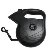 PETZ R US Retractable Dog Leash with Light & Poop Bag Holder