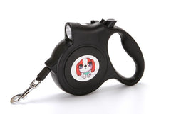 PETZ R US Retractable Dog Leash with Light & Poop Bag Holder Ð 5M Durable