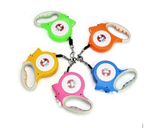 PETZ R US Retractable Dog Leash with Light & Poop Bag Holder Ð 5M Durable