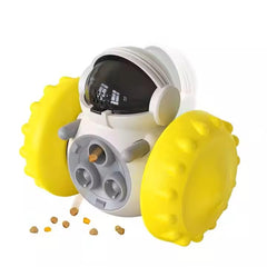 PETZ R US Dog Food Dispenser Toy Ð Electronic Interactive Toy for Dogs, Food Dispensing, Exercise & Play, Promotes Mental Stimulation and Healthy Eating