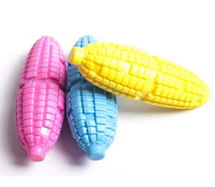 PETZ R US Pet Chew Corn Chew Toy for Dogs Ð Fun & Interactive Exercise Play Toy for Chewing, Teething, and Dental Health