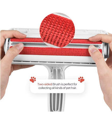 PETZ R US Full Wrap Handle Pet Hair Remover Roller Ð Easy-to-Use, Reusable, and Effective Hair Removal Tool for Dogs, Cats, and Other Pets-Multicolor