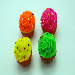 PETZ R US Pet Squeaky Burger Dog Toy Ð Durable, Non-Toxic Interactive Chew Toy for Dogs, Perfect for Play, Teething, and Oral Health - Multicolor