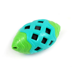 PETZ R US Pet Chew TPY Baseball Toy Ð Durable Rubber Chew Ball for Dogs & Puppies, Interactive Bouncy Toy for Small & Medium Breeds