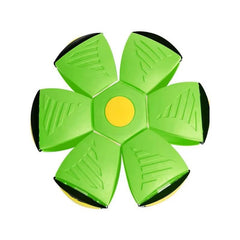 PETZ R US Pet Jumping Disk Toy for Dogs Ð LED Flying Saucer Throw Disk, Interactive Light-Up Fetch Toy for Pets