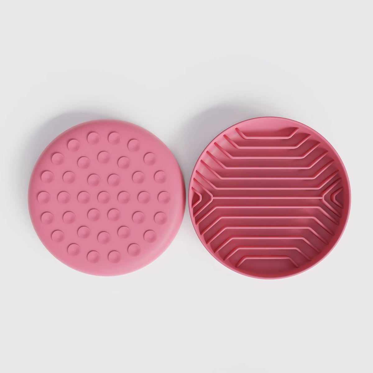 PETZ R US Slow Eating Silicone Food Plate for Dogs Ð Anti-Gulping, Non-Slip Feeding Plate for Healthy Digestion, Durable, and Easy to Clean