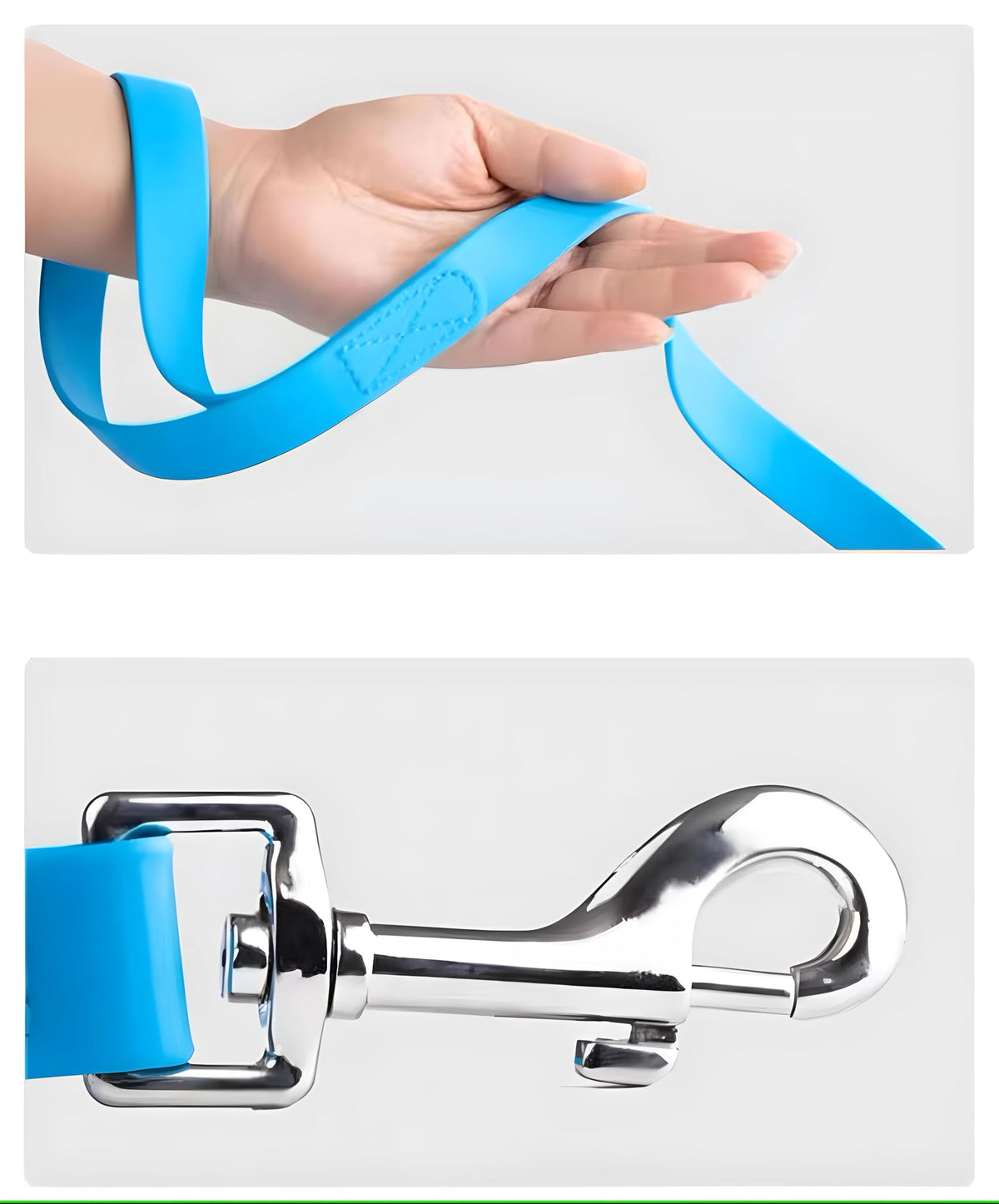 PETZ R US Neoprene Dog Collar with Leash Set Ð Durable & Adjustable Pet Collar
