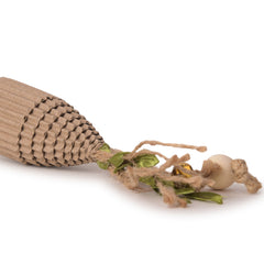 PETZ R US Catnip Cardboard Chew Toy for Cats | Eco-Friendly Cat Teething & Dental Care Toy | Interactive Catnip Play Toy for Healthy Teeth & Gums | Non-Toxic, Durable - Set of 2 - Brown - Assorted